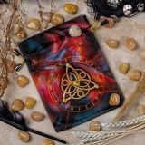 Мешочек для рун &quot;Древняя тайна&quot; красно-черный