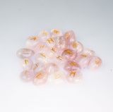 Скандинавские руны из розового кварца