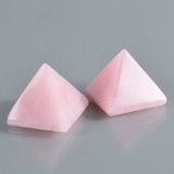 Пирамида из розового кварца
