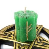 Свеча-крест с базиликом &quot;Феху&quot;