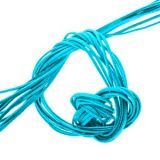 Кожаный шнурок бирюзовый