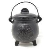 Ведьмин котел &quot;Древо Мира&quot; чугунный, 20 х 13 см