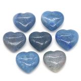 Авантюрин голубой, фигурка сердце 2 х 2 см