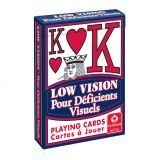 Карты игральные для людей со слабым зрением