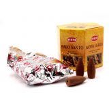 Благовония-конусы стелющиеся HEM Hexa Back Flow Palo Santo &quot;Пало санто&quot;