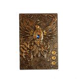 Блокнот для записей &quot;Сердце Феникса&quot;, медный