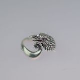 Кольцо &quot;Ворон бури&quot; с серебрением