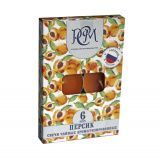 Свечи чайные ароматические &quot;Персик&quot; (6 шт.)