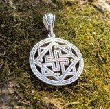 Подвеска &quot;Валькирия&quot; с серебрением