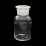 Флакон светлого стекла с широким горлом 125 мл.