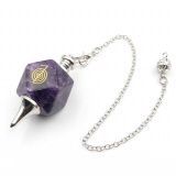 Маятник для биолокации &quot;Навигатор энергий&quot; Cho Ku Rei, аметист