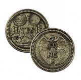 Монета &quot;Да-нет&quot; с серебряным покрытием