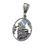 Серебряная подвеска &quot;Волчий вой&quot;