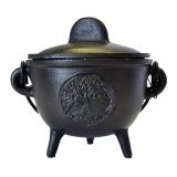 Ведьмин котел &quot;Древо Мира&quot; чугунный, 11,5 х 11 см