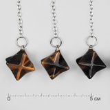 Маятник &quot;Меркаба&quot; из тигрового глаза