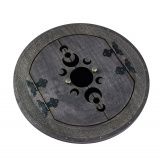 Черное зеркало &quot;Двери в Неизвестное&quot; в раме с защитными створками