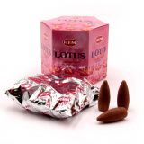 Благовония-конусы стелющиеся HEM Hexa Back Flow Lotus &quot;Лотос&quot;