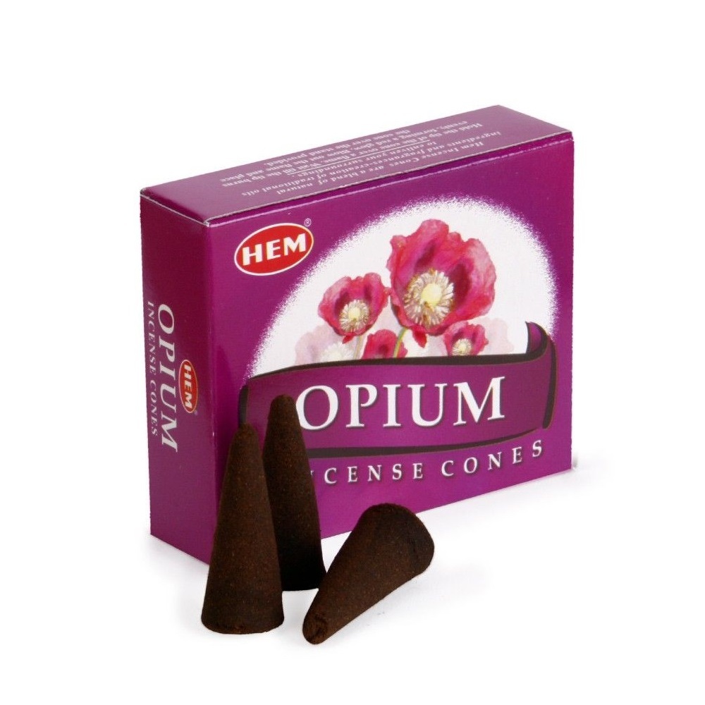 Благовония-конусы HEM Opium 