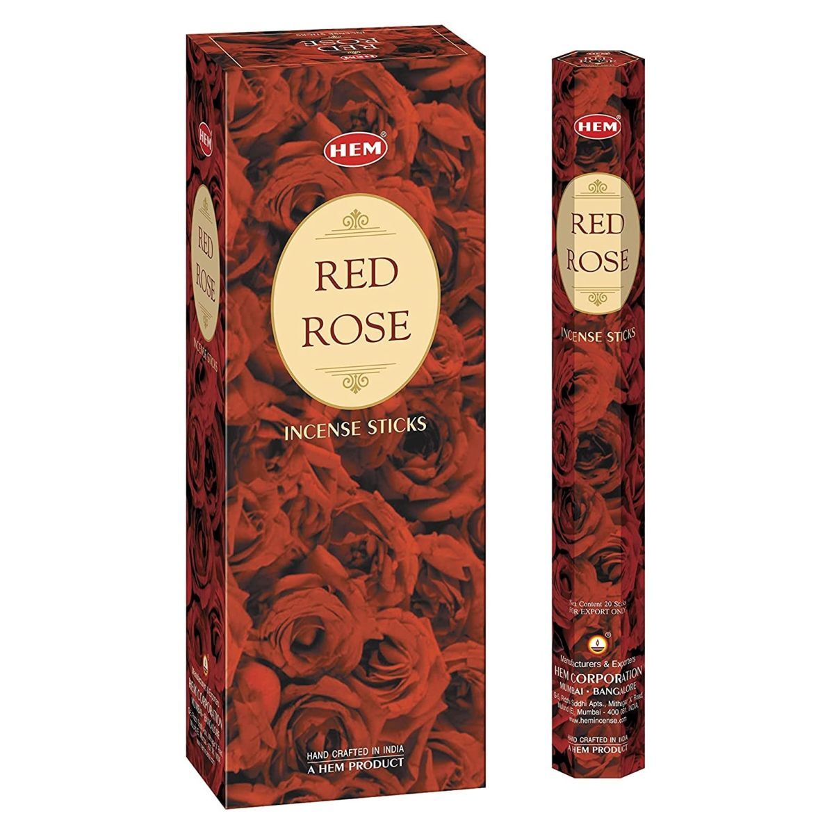 

Благовония HEM Hexa Red Rose "Красная Роза"