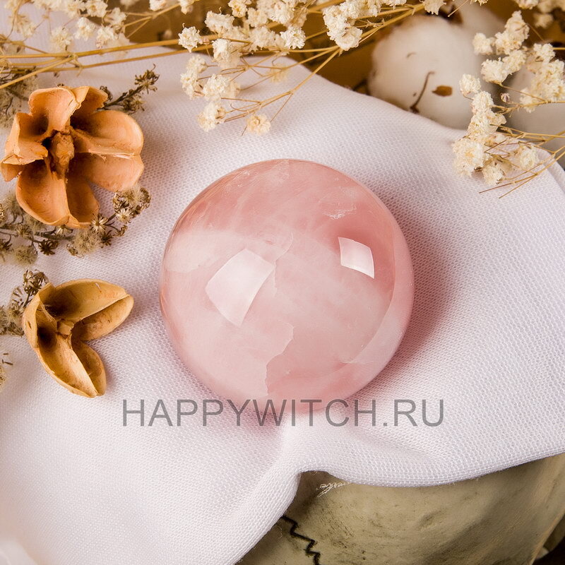 

Шар из розового кварца (35 мм)