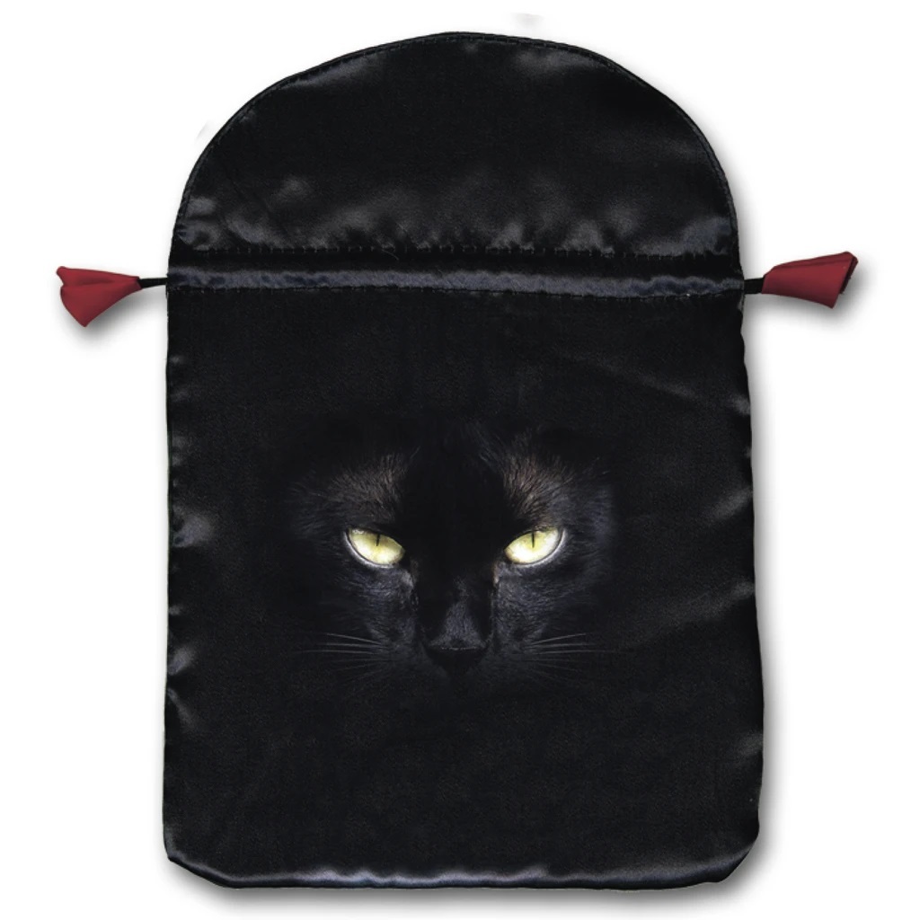 

Мешочек для таро "Черный кот"