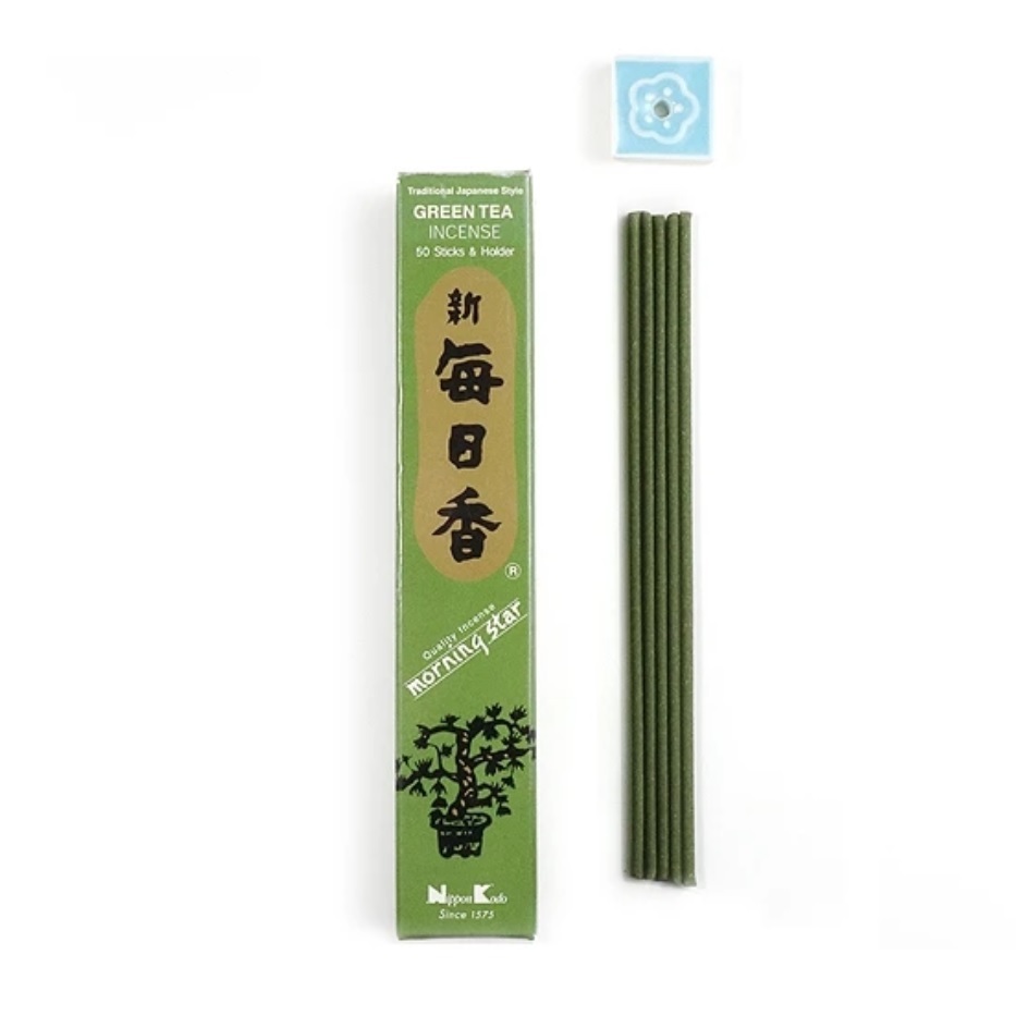 

Японские благовония Morning Star "Green Tea" ("Зеленый чай")