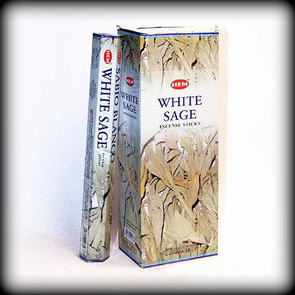

Благовония HEM Hexa White Sage "Белый шалфей"