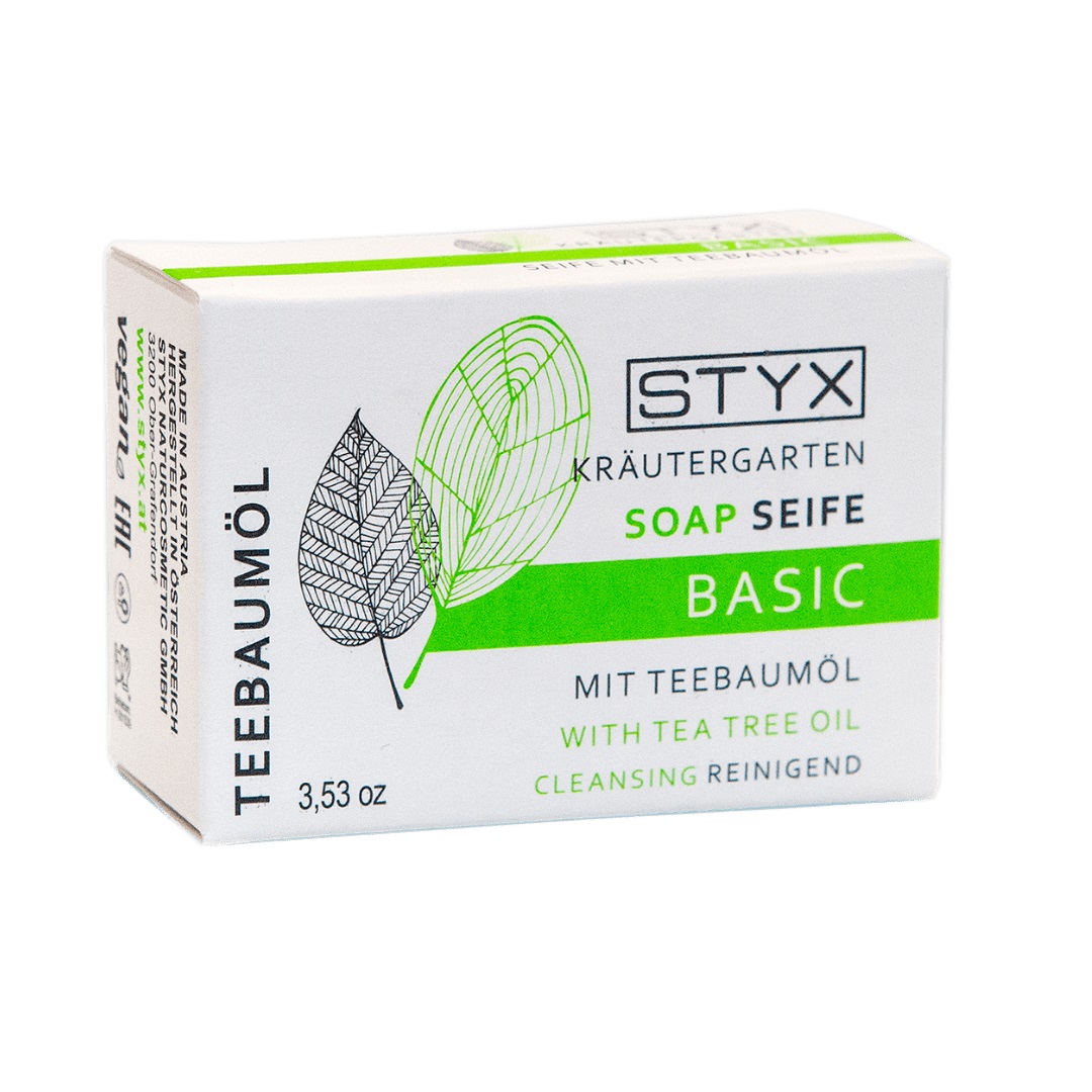 Противовоспалительное косметическое мыло STYX 