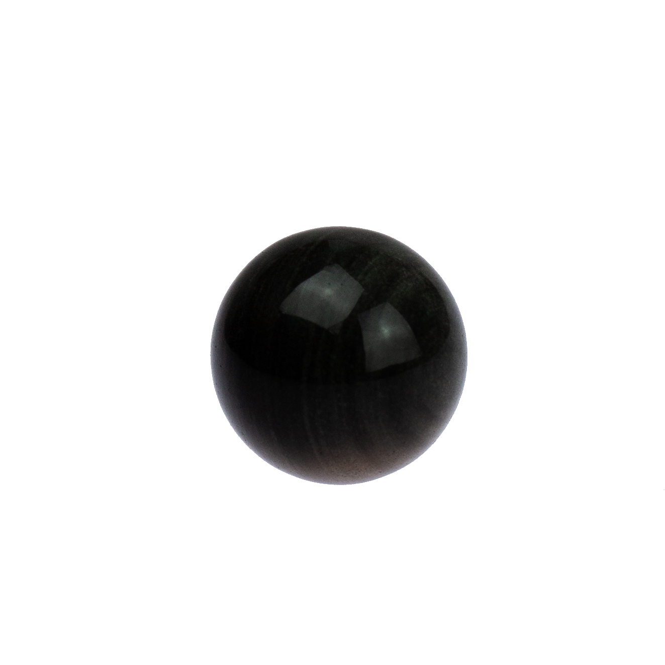 Шар из серебристого обсидиана (45 мм)