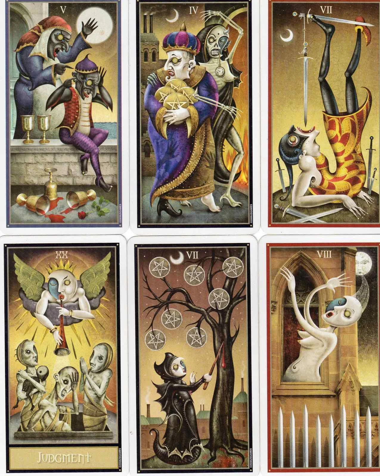 Deviant Moon Tarot (Таро Безумной Луны)