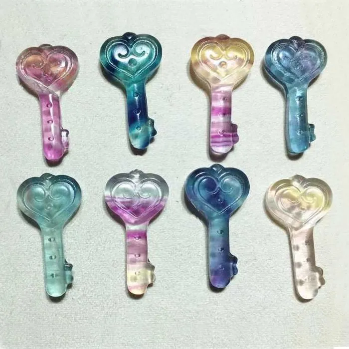 Ключ от всех дверей "Открой истину", флюорит, 3,8 см