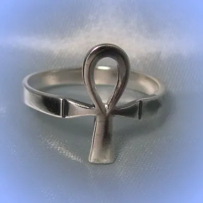 Серебряное кольцо "Анкх"