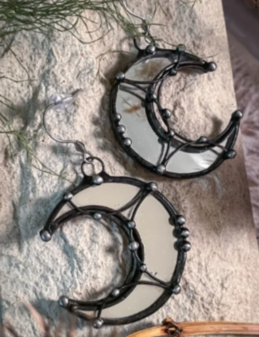 Серьги "Полумесяц"