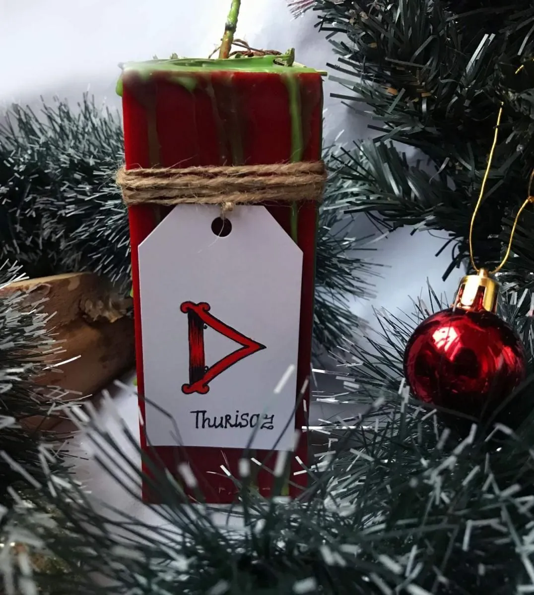 Свеча "Йольская Ночь Очищения"