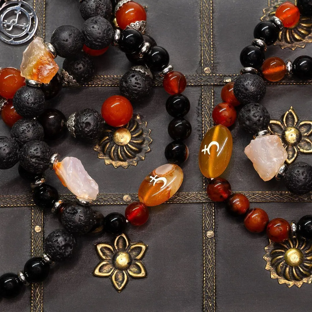 Браслет "Сила Лилит" из натуральных камней