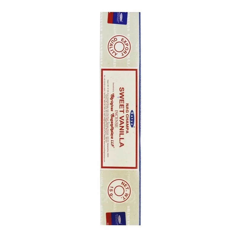 Благовония Satya Sweet Vanilla "Сладкая ваниль" 15 гр.