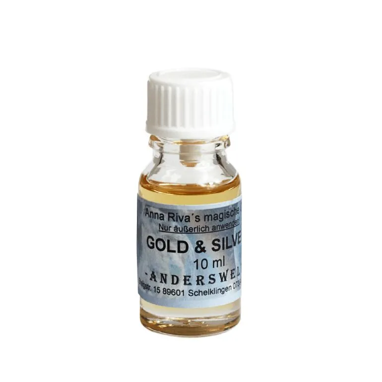 Магическое масло от Анны Рива "Золото и серебро"