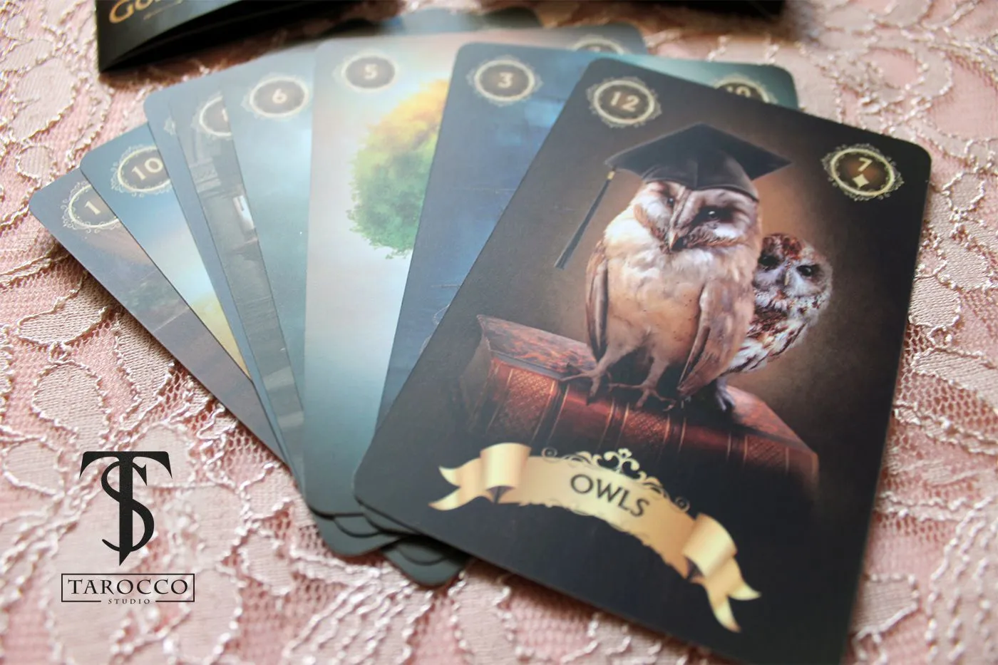 Оракул Ленорман "Золотые Мечты" (Golden Dreams Lenormand Oracle Cards)