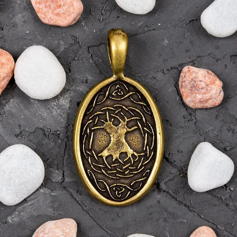 Бронзовый рунический талисман "Тейваз"