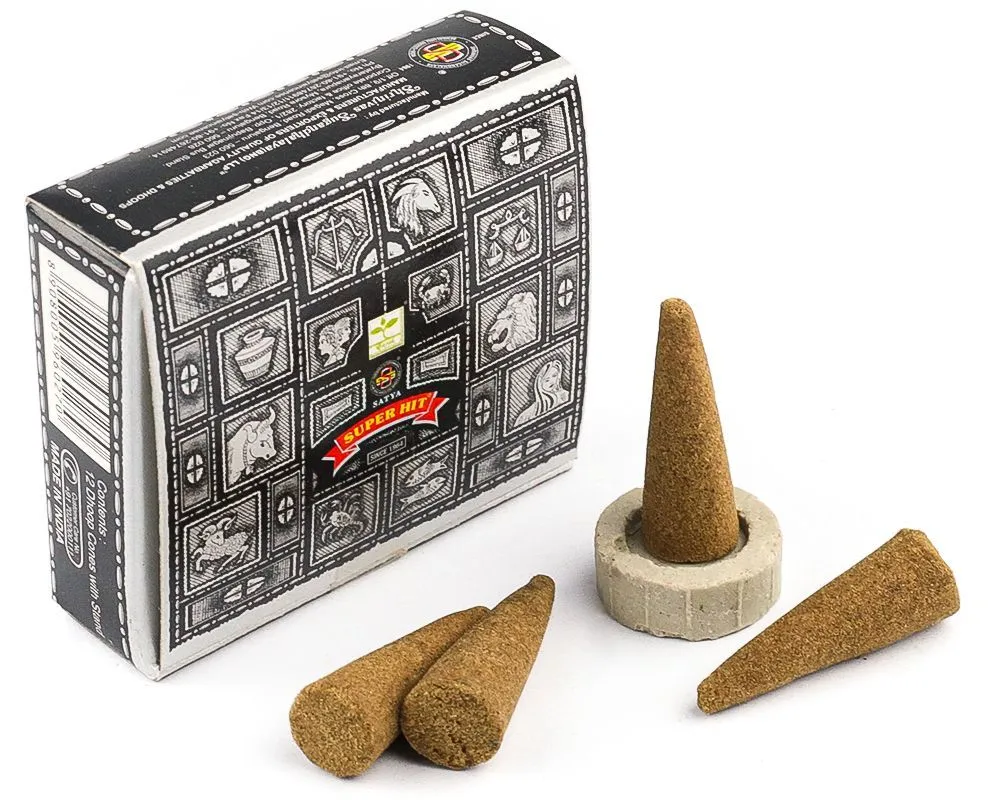 Благовония-конусы Satya "Супер Хит"