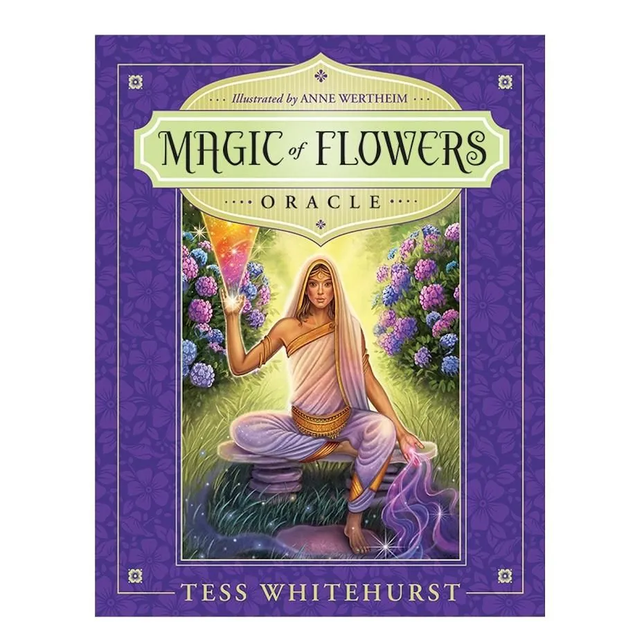Набор "Magic of Flowers Oracle" (Оракул "Магия цветов", карты + книга)