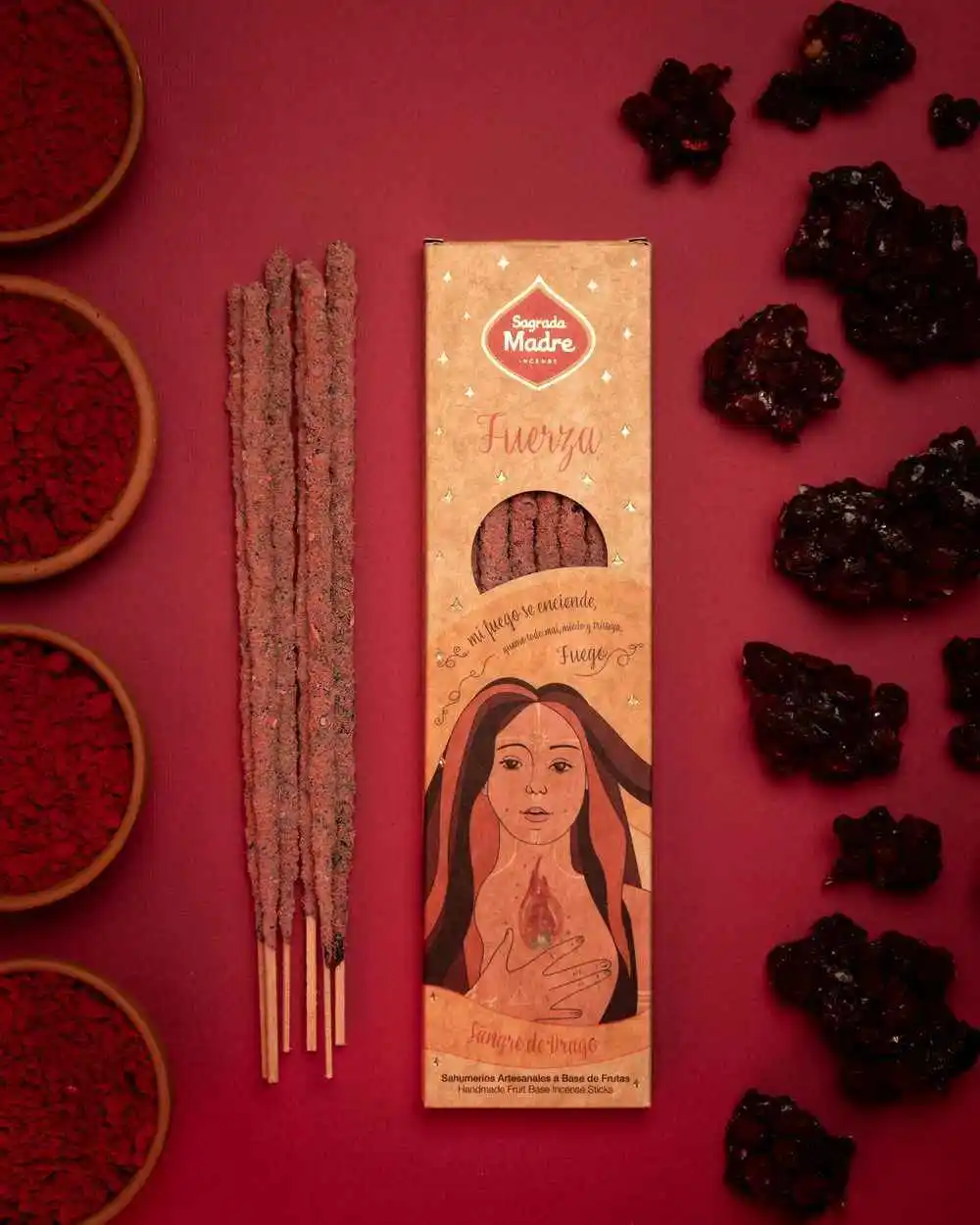 Благовония Sagrada Madre "Огонь" Кровь дракона (серия 5 Elements)