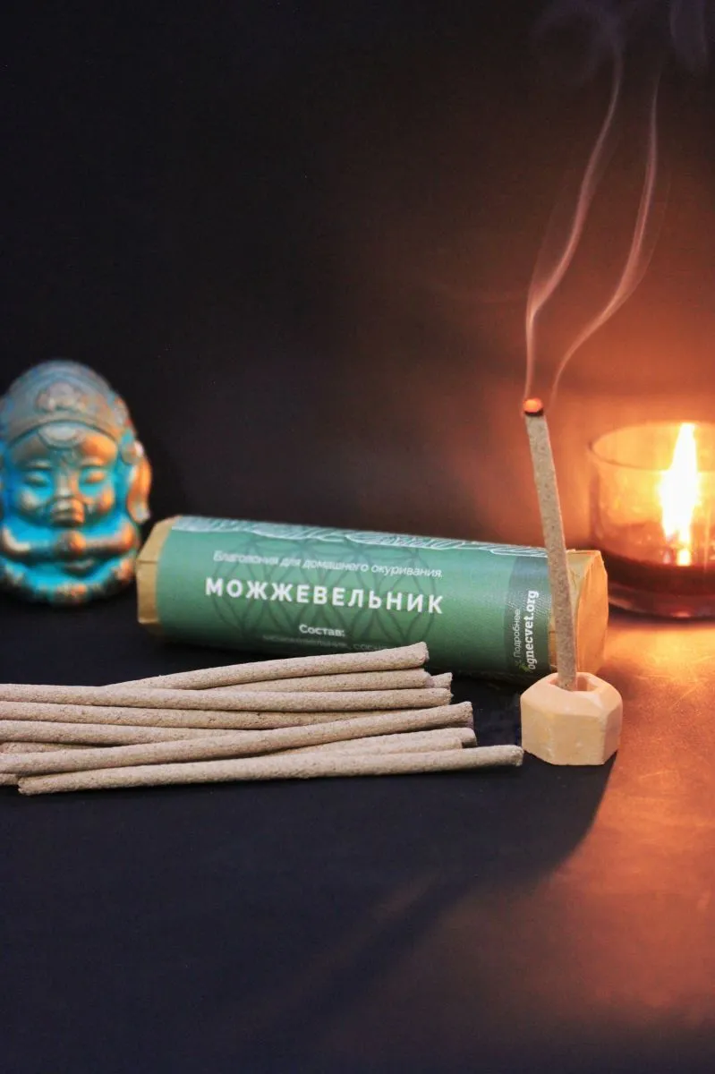 Натуральные моно-благовония "Можжевельник" (палочки)