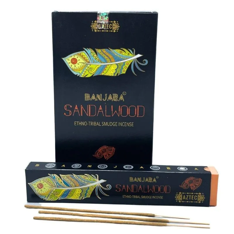 Индийские благовония "Сандал" BANJARA BLACK Sandalwood