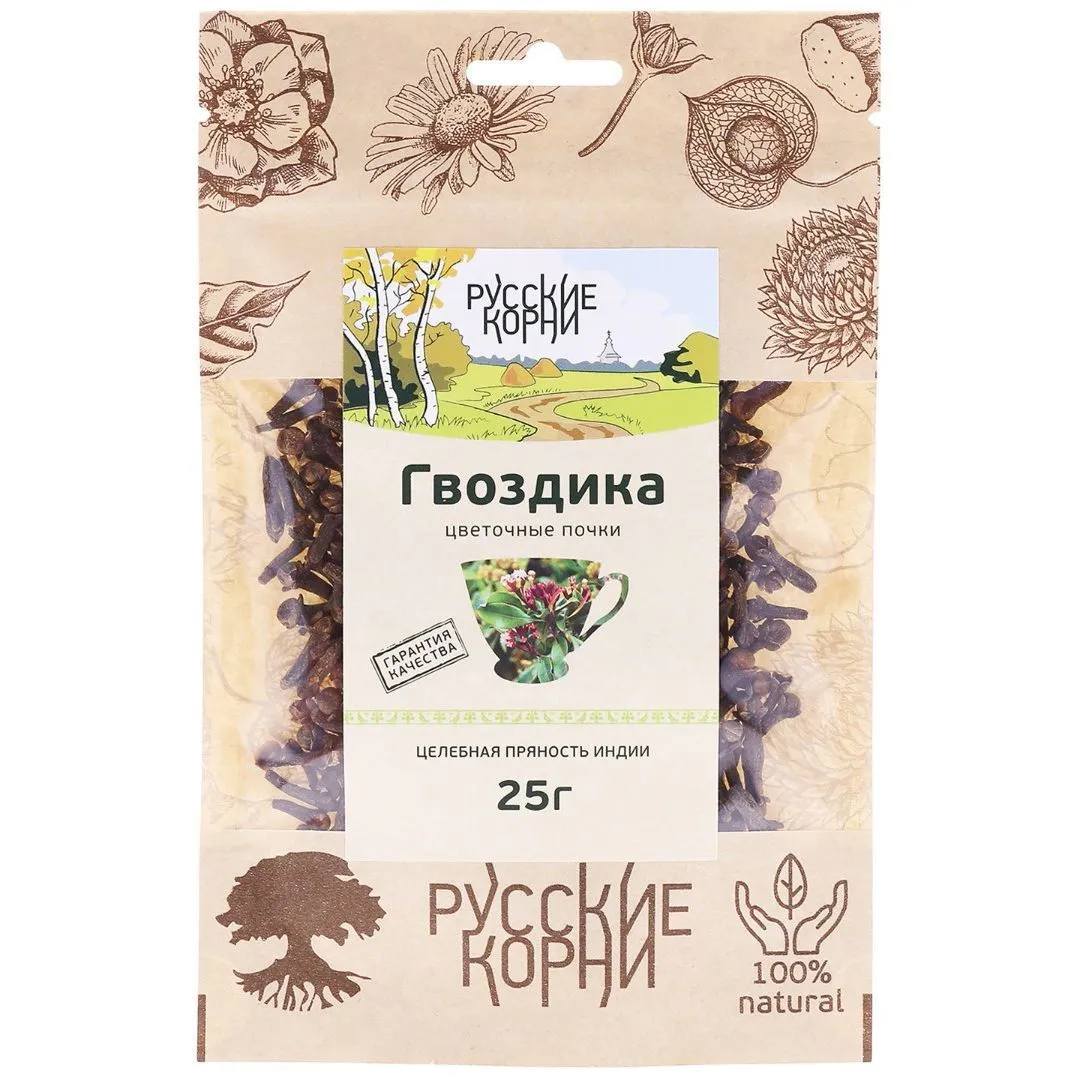 Гвоздика индийская, цельная, 30 г