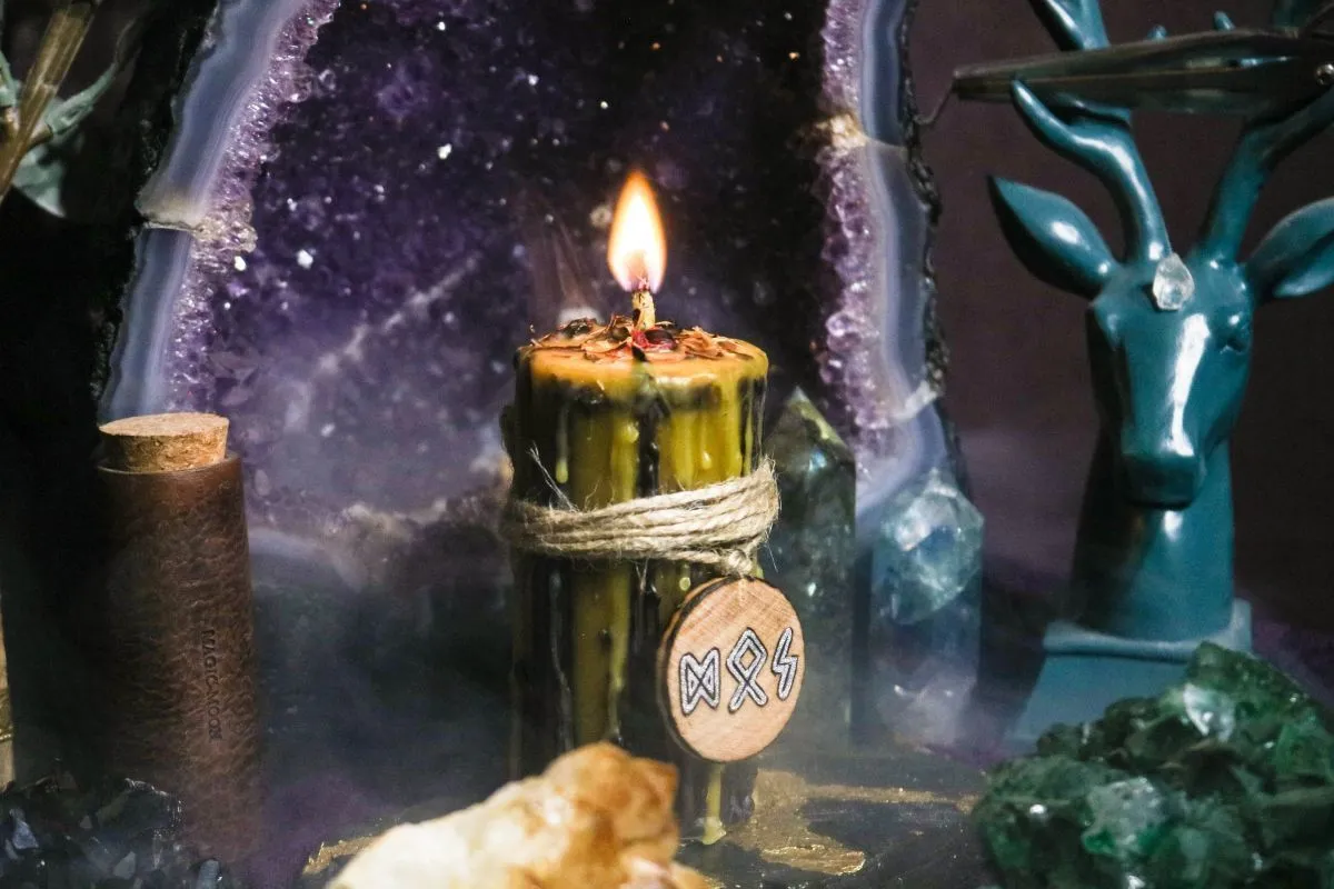 Свеча "Жизненный путь"