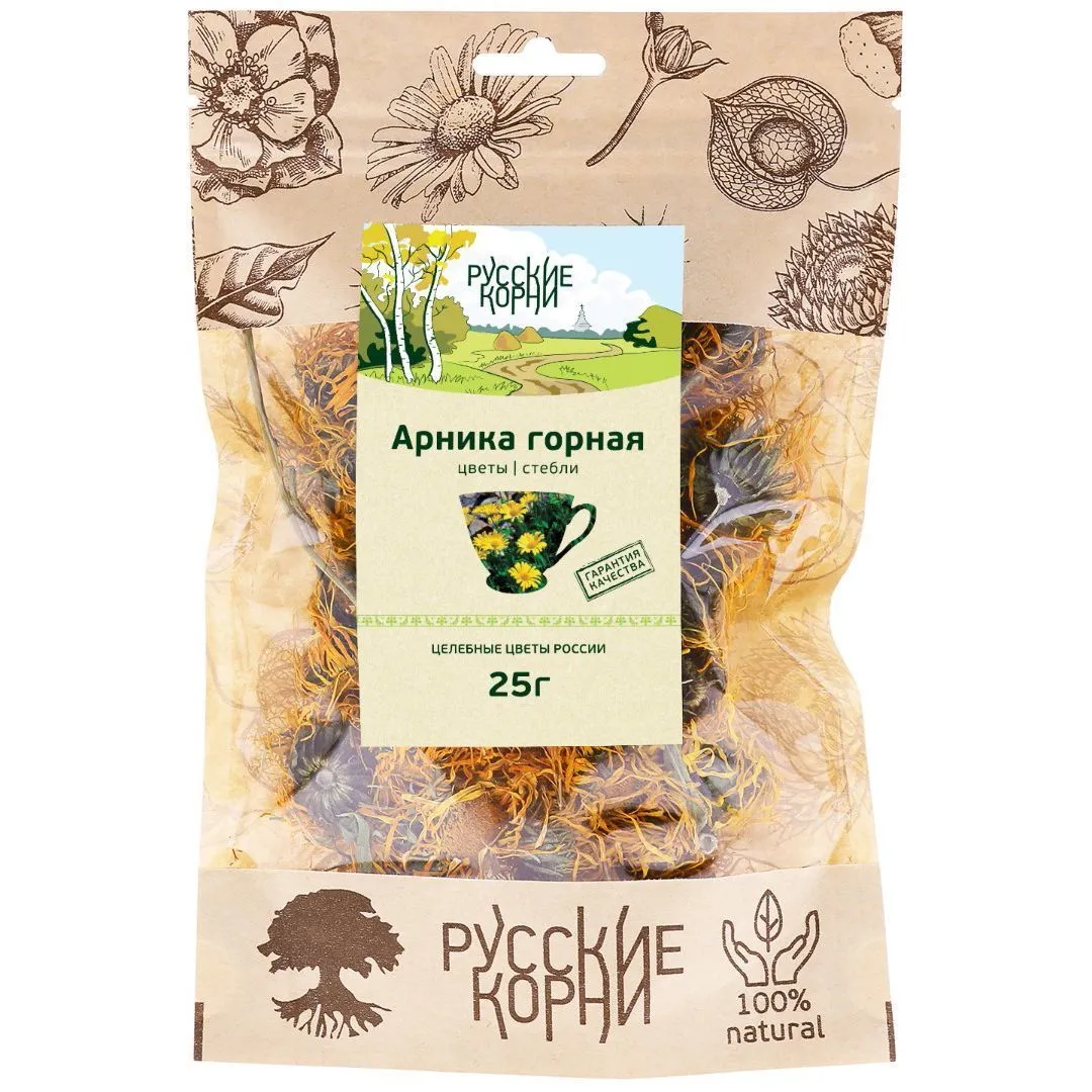 Арника горная, цветы, 25 г