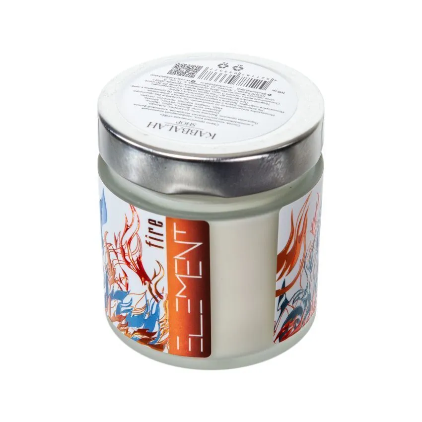 Свеча ароматическая "Стихия Огня", в баночке