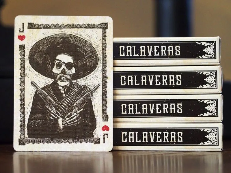 Игральные карты "Черепа" (Calaveras Playing Cards)