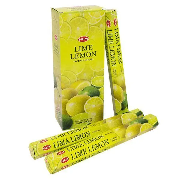 Благовония HEM Hexa Lime Lemon "Лайм-лимон"
